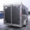 Royal Cargo 7x14 Charcoal avec rack de toit 